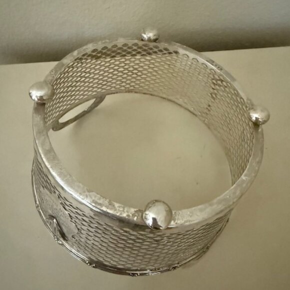 antique sterling basket trophy - Picture 3 of 8